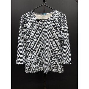 J. McLaughlin Catalina Cloth Top Geometric